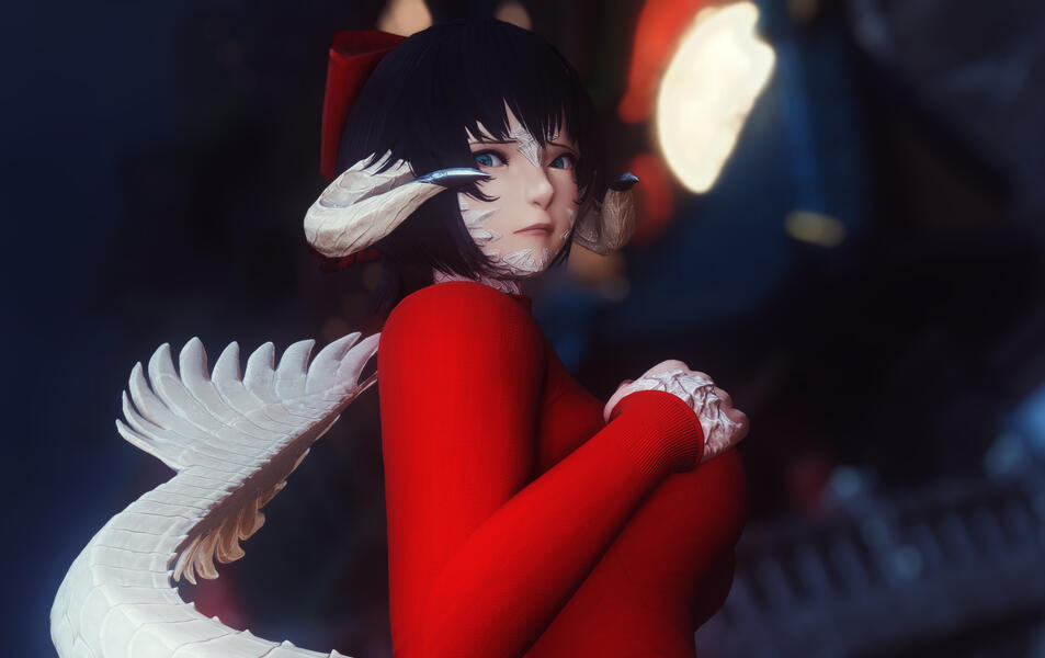 "You're looking at me weird."